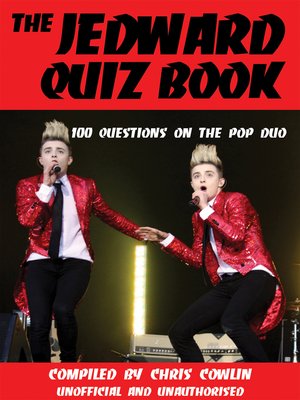 cover image of The Jedward Quiz Book